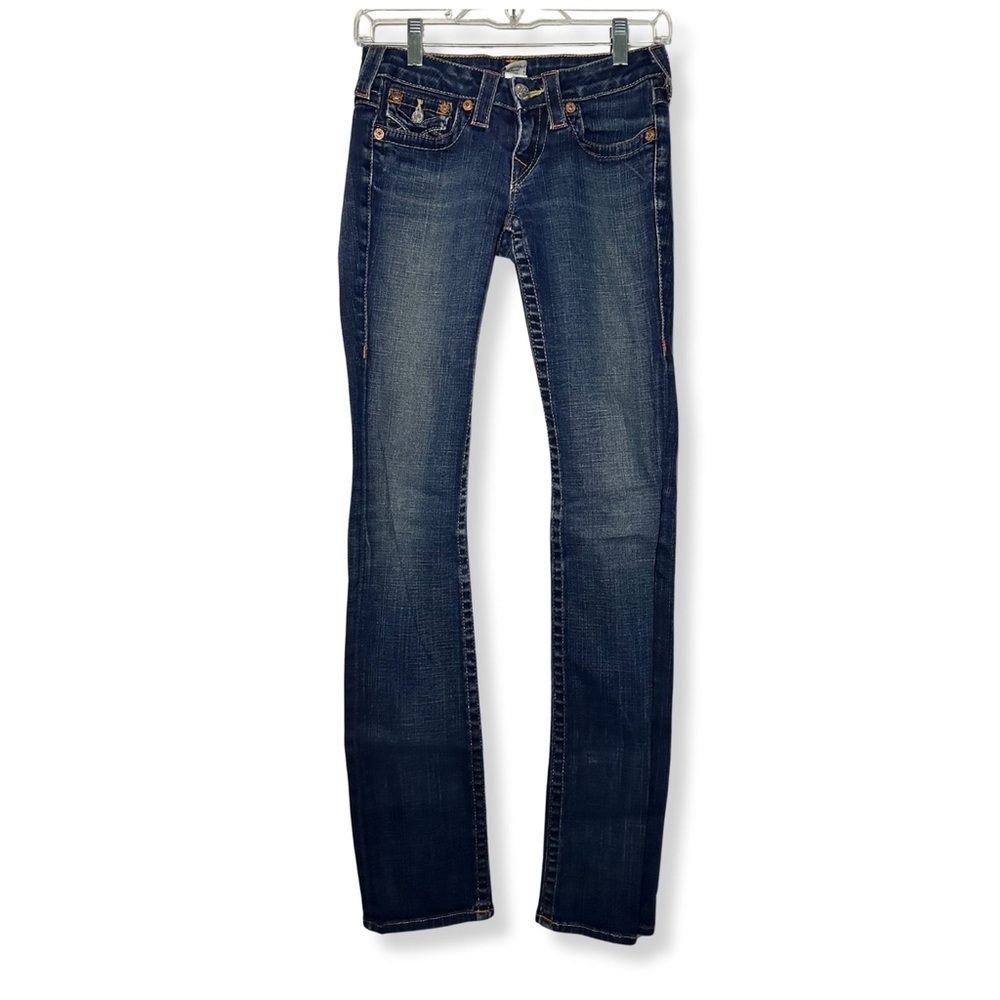 True Religion Flap Pocket Slim Straight Jeans